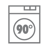 Pranie na 90° ikona